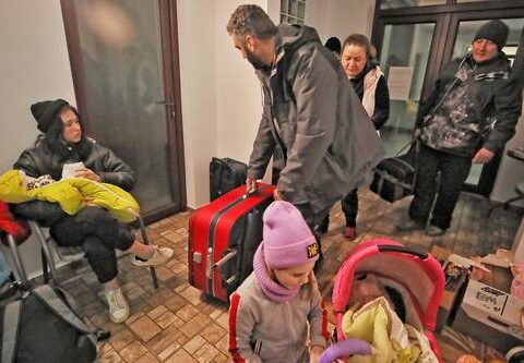 Poor families, the new wave of refugees