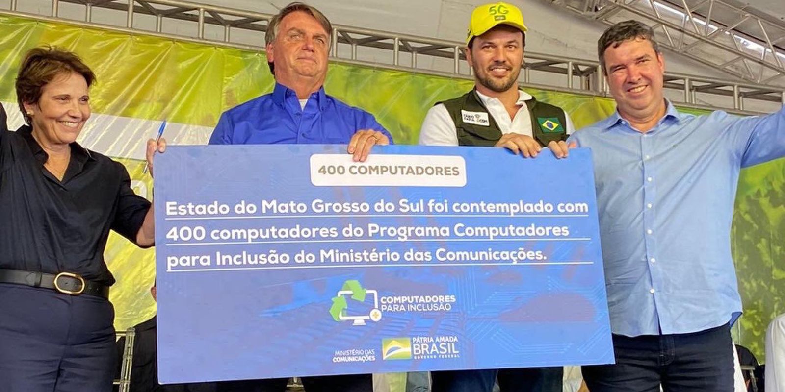 President delivers rural property titles in Mato Grosso do Sul