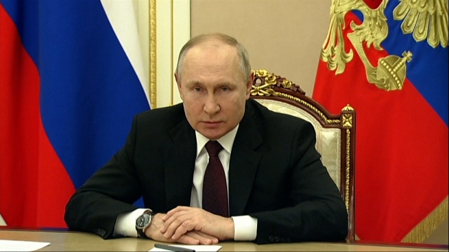 Putin told the European Council that his army takes all measures to save civilians