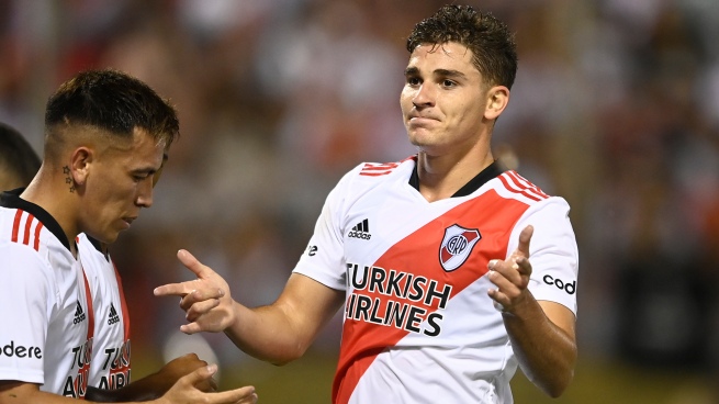 River complied with the procedure and thrashed Laferrere without problems in Salta