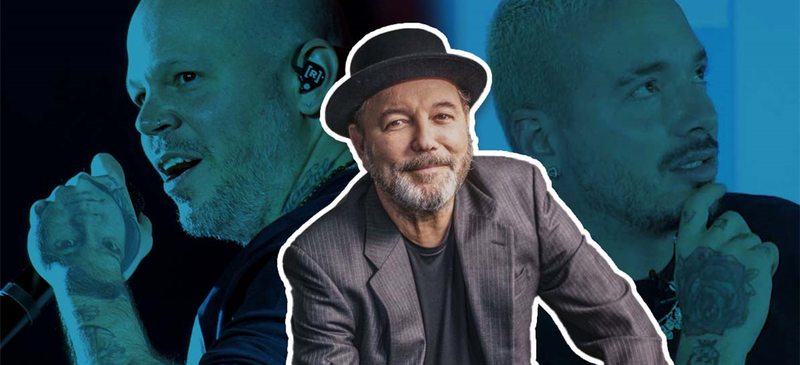 Rubén Blades calls Residente and J Balvin 'peace' through a rap