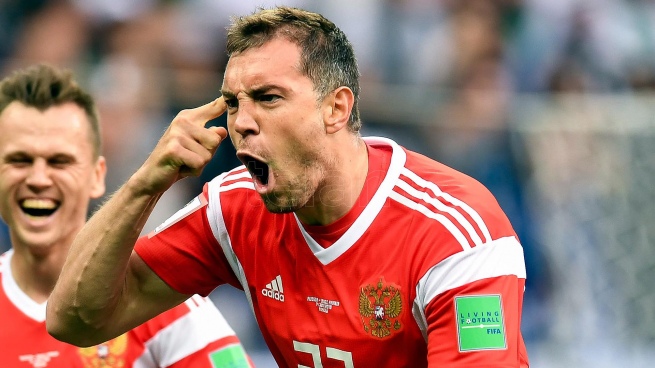 Russian footballer Artem Dzyuba asked that there be no "double rod"