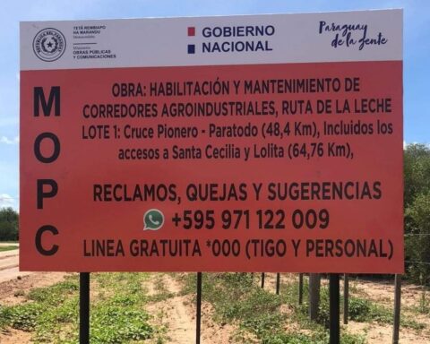 “Ruta de la Leche”: They enable a service mechanism for users