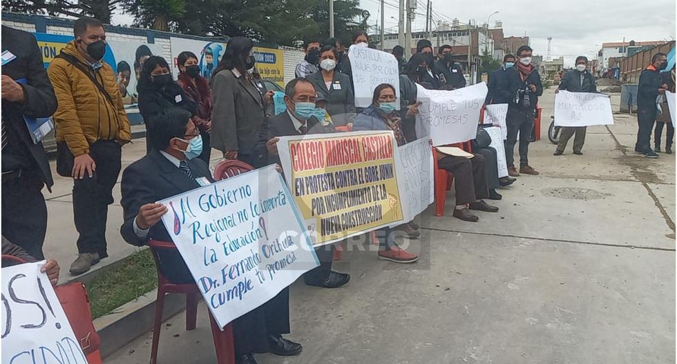 Teachers from Huancayo to Castillo: "Not because Vladimir is your buddy, your buddy is going to say nothing happens here" (VIDEO)