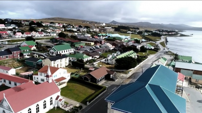 The Malvinas Islands export US$ 298 million and their main resource is fishing