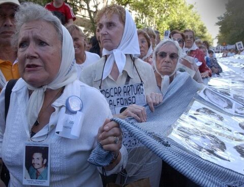 The Plaza de Mayo is once again the epicenter of the commemoration 46 years after the coup