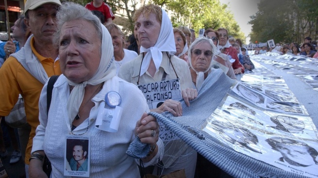 The Plaza de Mayo is once again the epicenter of the commemoration 46 years after the coup