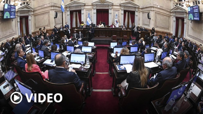 The Senate debates the support for the agreement with the International Monetary Fund