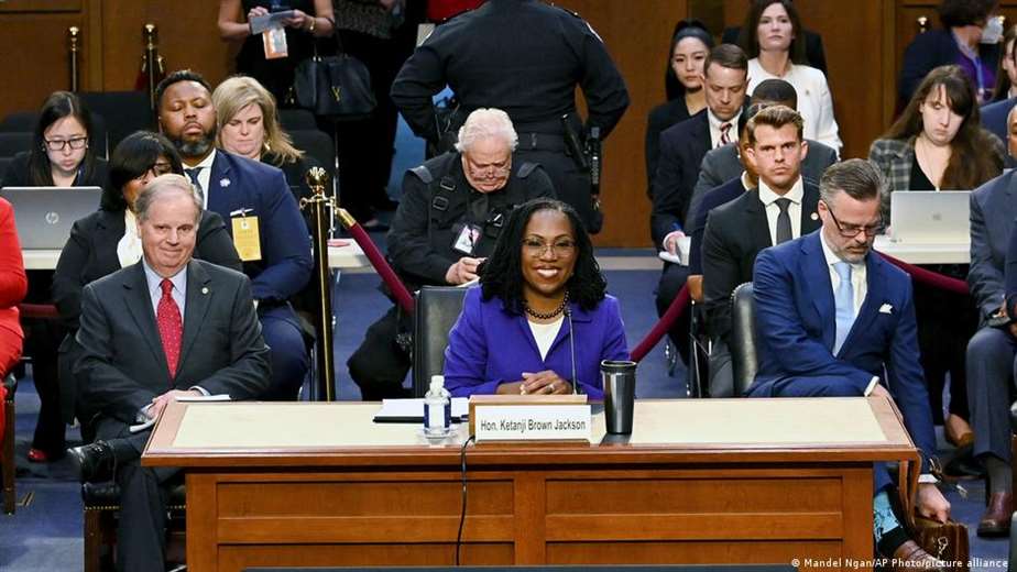 The US Senate opened hearings on the nomination of the first African-American female judge to the Supreme Court