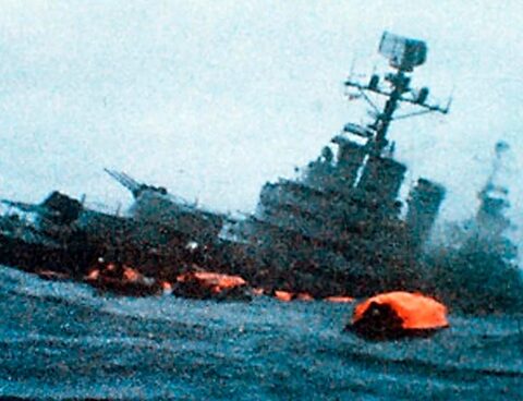 The changing of the guard that saved the life of the conscript sailor from the gringa pampa