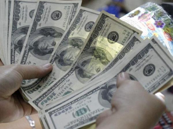 The dollar recorded its lowest price so far this year on Tuesday