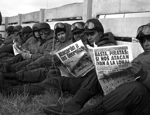 The iconic photo of Télam that became a testimony of life