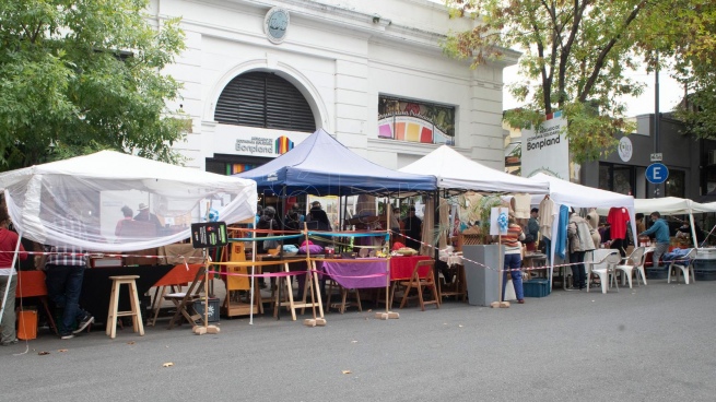 They lifted the closure of the Bonpland Social Economy Market in Palermo