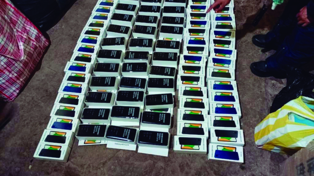 They seize cell phones worth 207,500 bolivianos