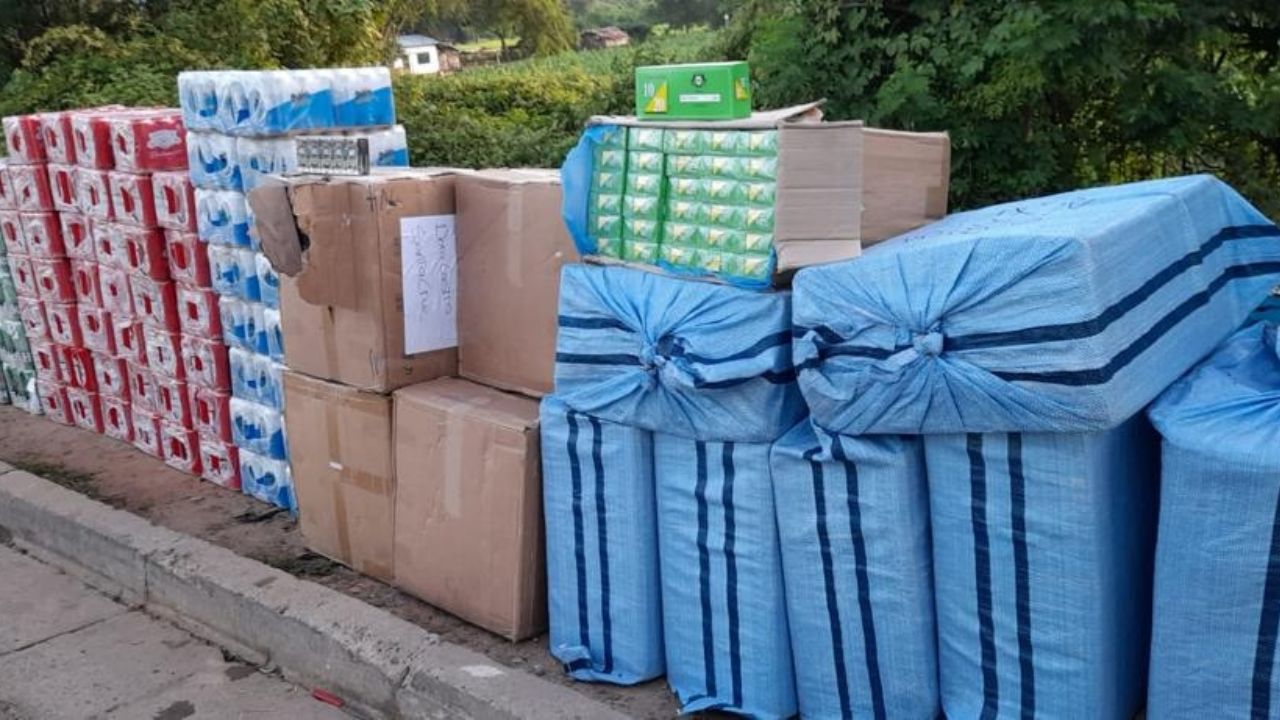 They seize contraband tobacco and alcoholic beverages valued at more than Bs 200,000