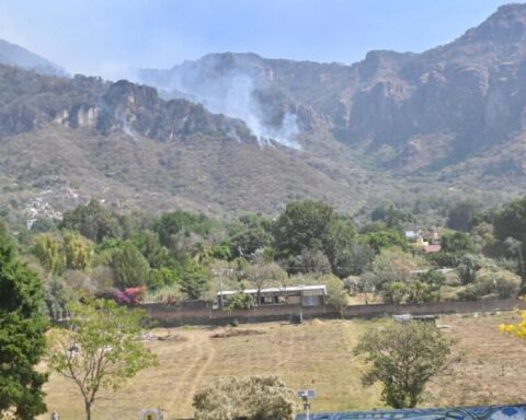 This is what is known about the fire on the Tepozteco hill