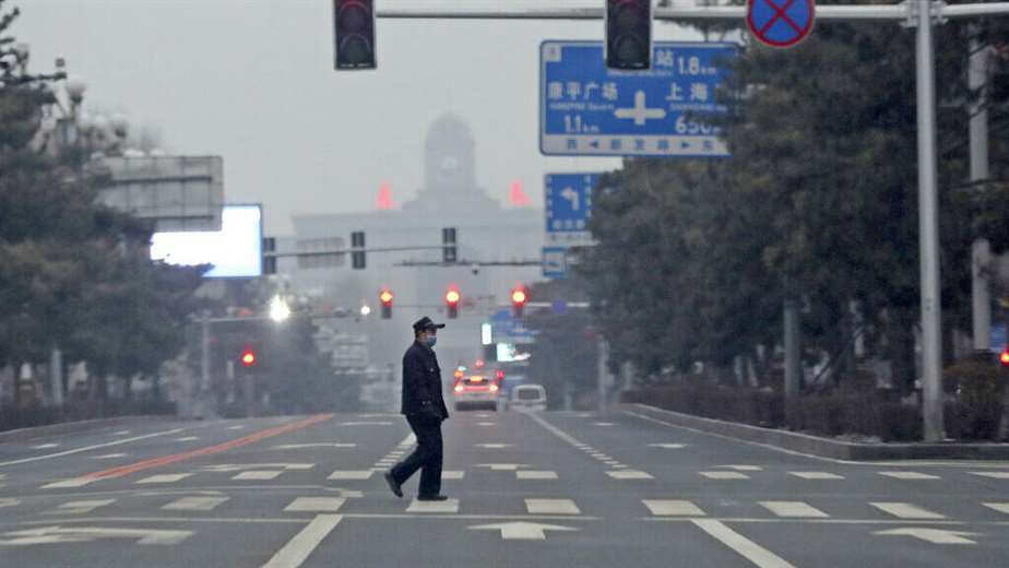 Travel in China is reduced to a minimum due to the outbreak of Covid-19