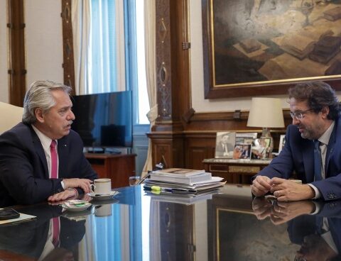 With a view to the 2022 Census, Fernández met with the director of the Indec, Marco Lavagna