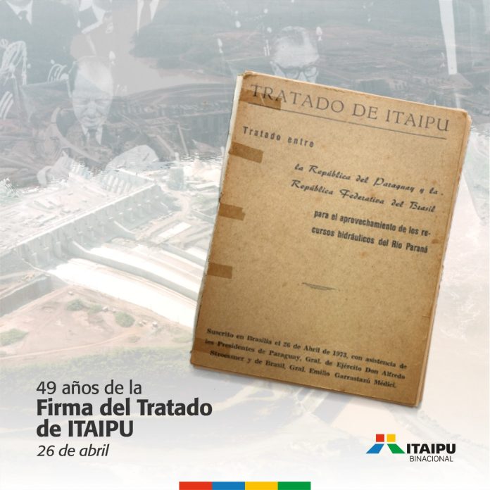49 years have passed since the signing of the Itaipu Treaty