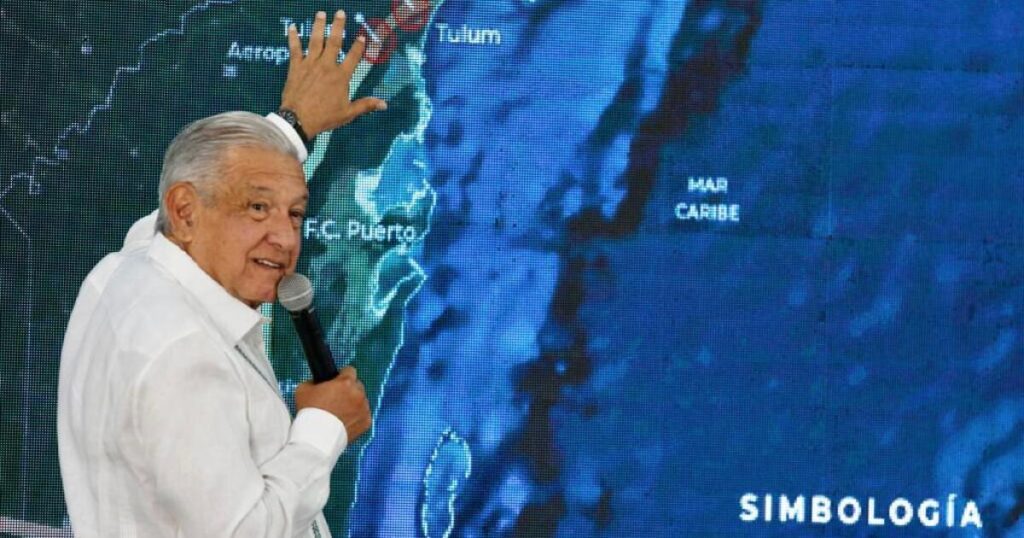 AMLO orders to expropriate land "where there are abuses" on the Mayan Train route