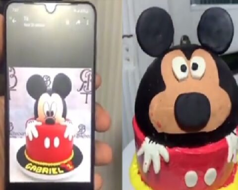 “And this is what happened”: The “complaint” for the “Mickey Mouse” cake from the “Marce” bakery went viral