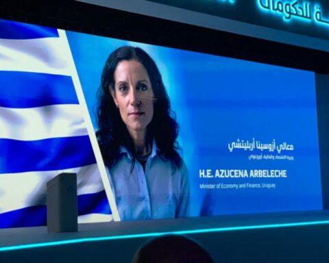 Arbeleche received an award for the best Minister of State by the World Government Summit Organization