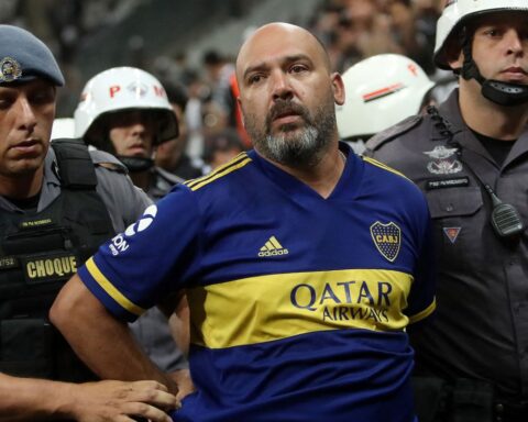 Arrested for racial slur, Boca fan is released after posting bail