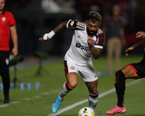 Atlético-GO and Flamengo draw in a game with emotion until the end