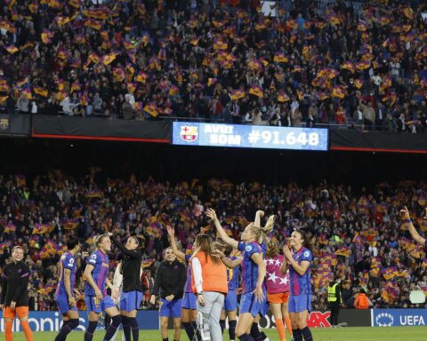 Barcelona welcomes the biggest crowd in the history of women's football