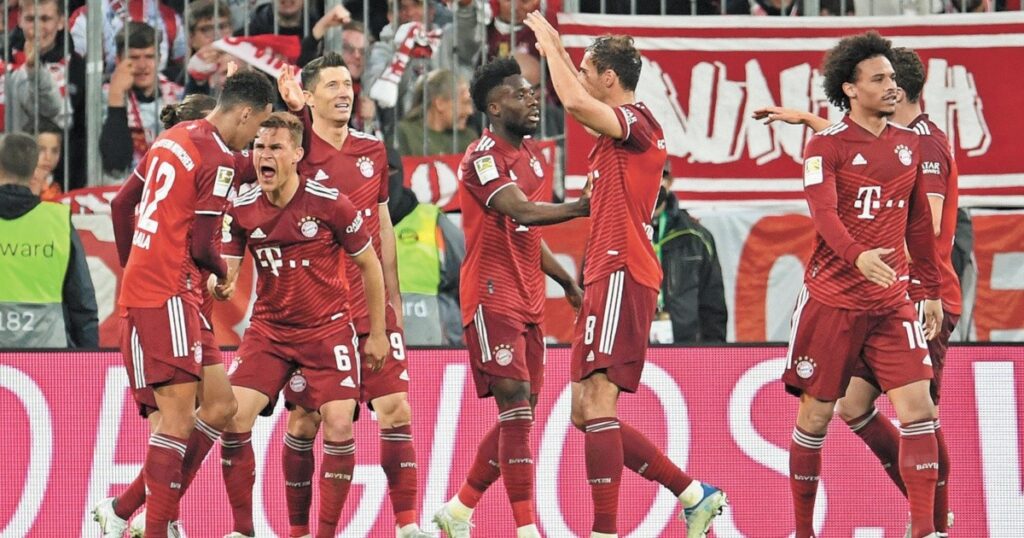 Bayern Munich, overwhelming dominance in the Big Five