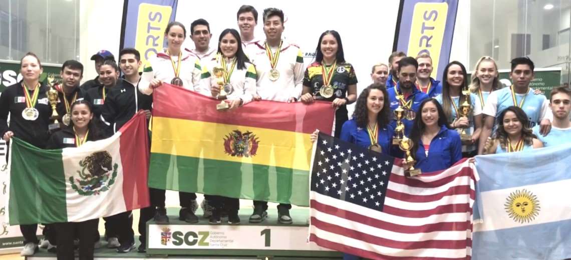 Bolivia, as a local, won the Pan American Racquet Championship
