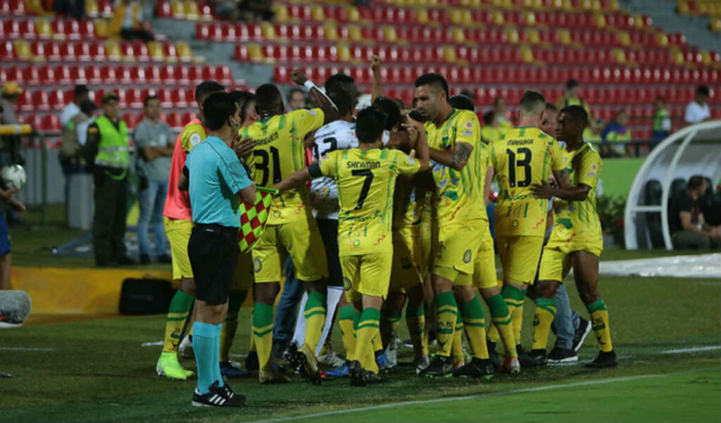 Bucaramanga got into the group of eight after beating Once Caldas as a visitor