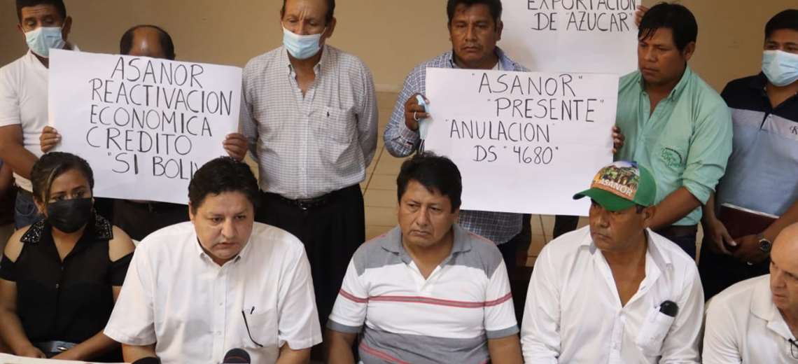 Cane growers block demanding free export and will only dialogue with Arce or Choquehuanca