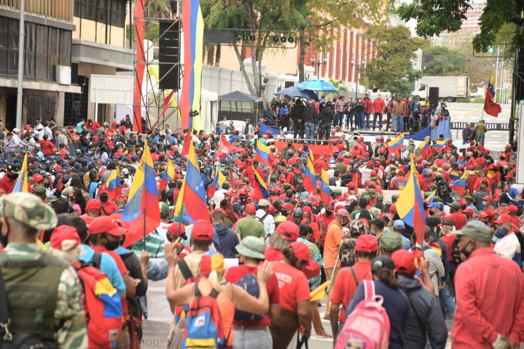 Chavismo celebrates popular victory of 30A with anti-imperialist tribune
