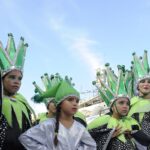 Children's samba schools close this carnival parades in Rio