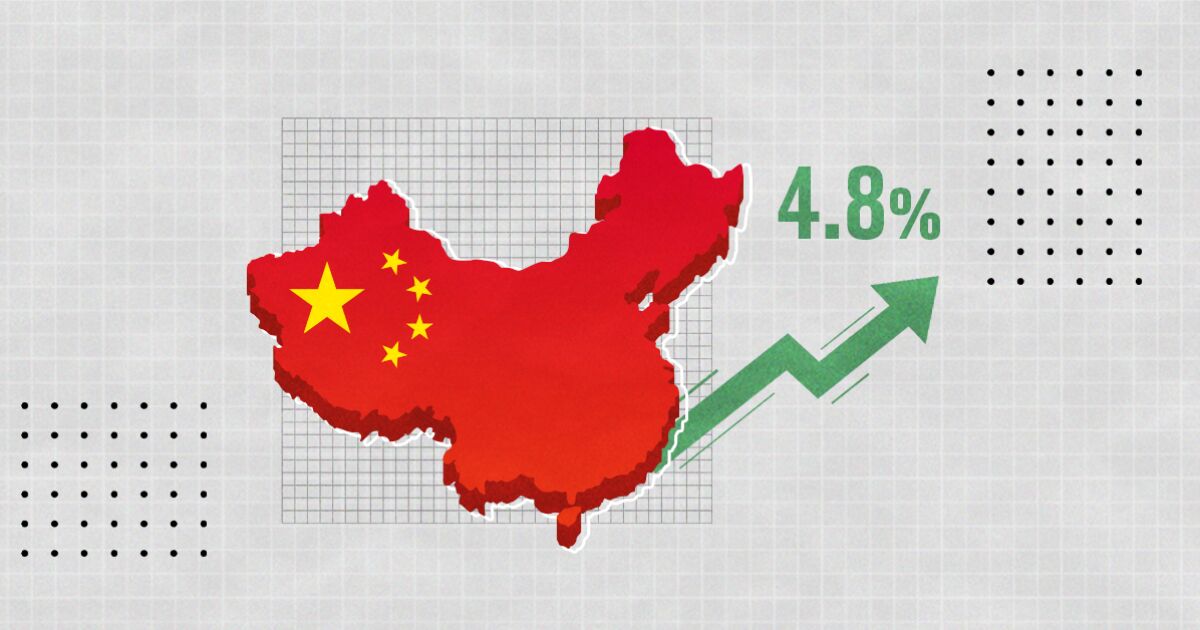 China's economy grows 4.8% in the first quarter of 2022