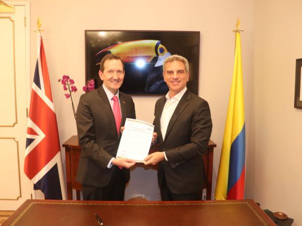 Colombia joins the Buckingham Palace declaration