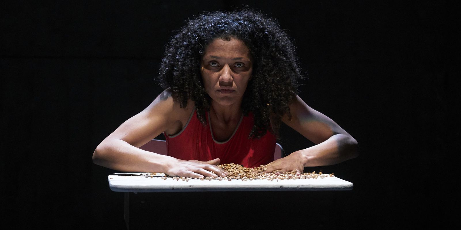 Company stages a show that shows a female look at prison