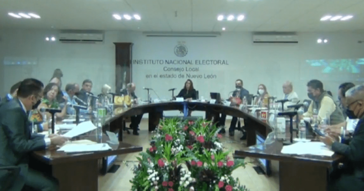 Council of the INE in Nuevo León installs a permanent session to monitor the Day of Revocation of Mandate