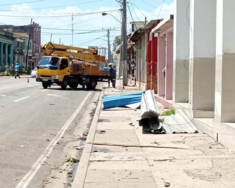 Imagen de San José de las Lajas, en la occidental provincia cubana de Mayabeque, tras el tornado del 15 de abril de 2022. Foto: Diario Mayabeque / Facebook.