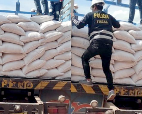 Cusco police seize sacks of sugar, flour and corn valued at 300 thousand soles