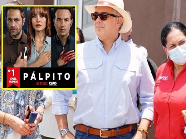 Duque congratulated those who produced 'Palpito' for Netflix and actress Andrea Guzmán recalled that "we have no royalties"