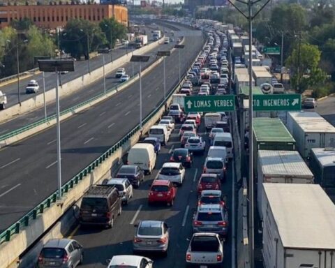 Edomex: They block Periferico Norte after the death of Hugo Carbajal