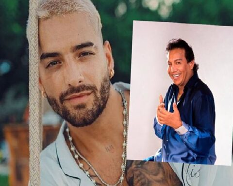 'El Cacique Maluma'? The singer wore a shirt "inspired" by Diomedes Díaz in concert