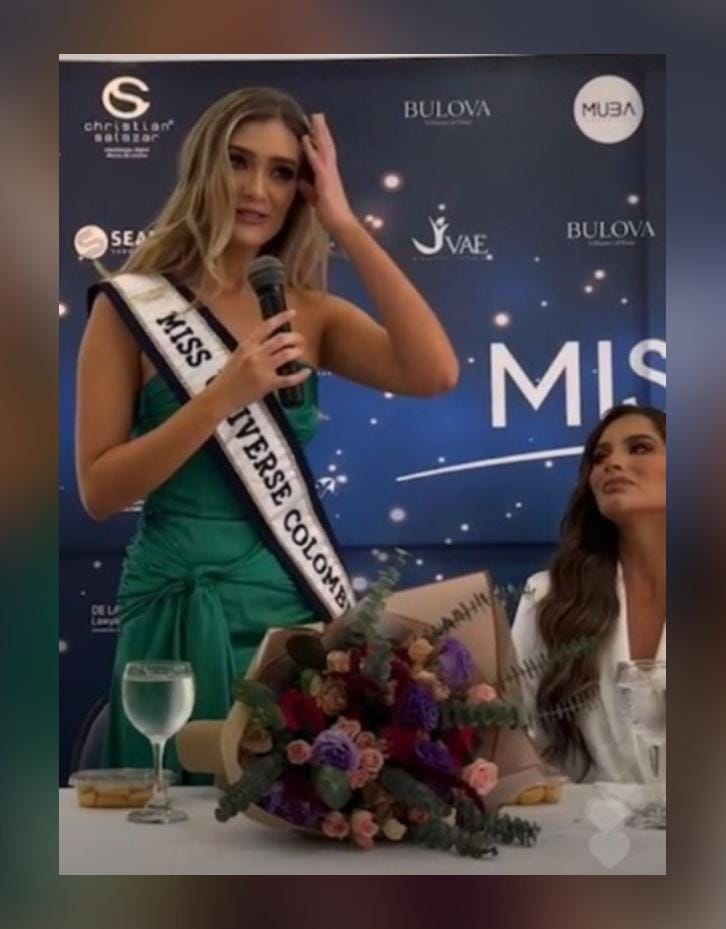 Elected the new representative of Colombia in Miss Universe: a former Miss Colombia