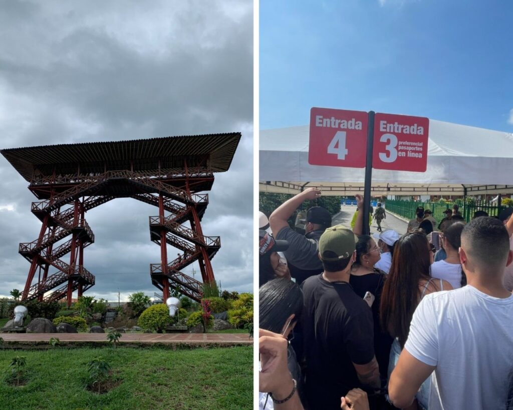 Everyone to the Parque del Café?, it ran out of quotas and there are no more box office sales for this 'holy bridge'