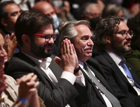 Fernández and Boric shared a concert and a dinner for the Argentine-Chilean brotherhood