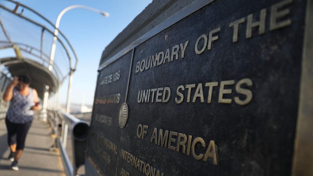 Frontera de Estados Unidos con México. Foto: Joe Raedle / Getty Images / Archivo.