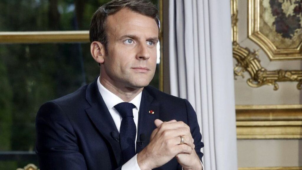 El presidente de Francia, Emmanuel Macron. Foto: Chicago Tribune.