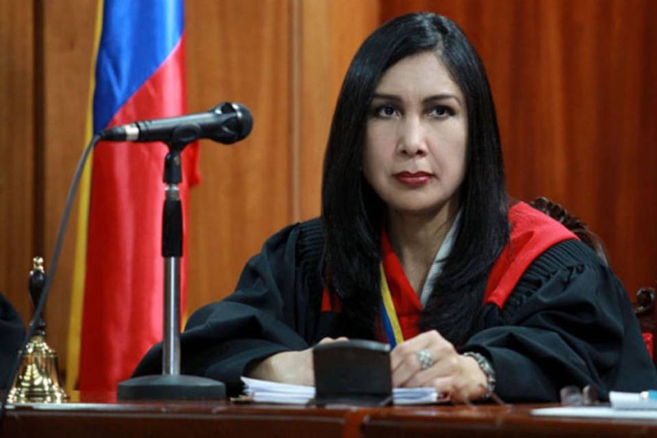 Gladys Gutiérrez retreaded in the presidency of the TSJ